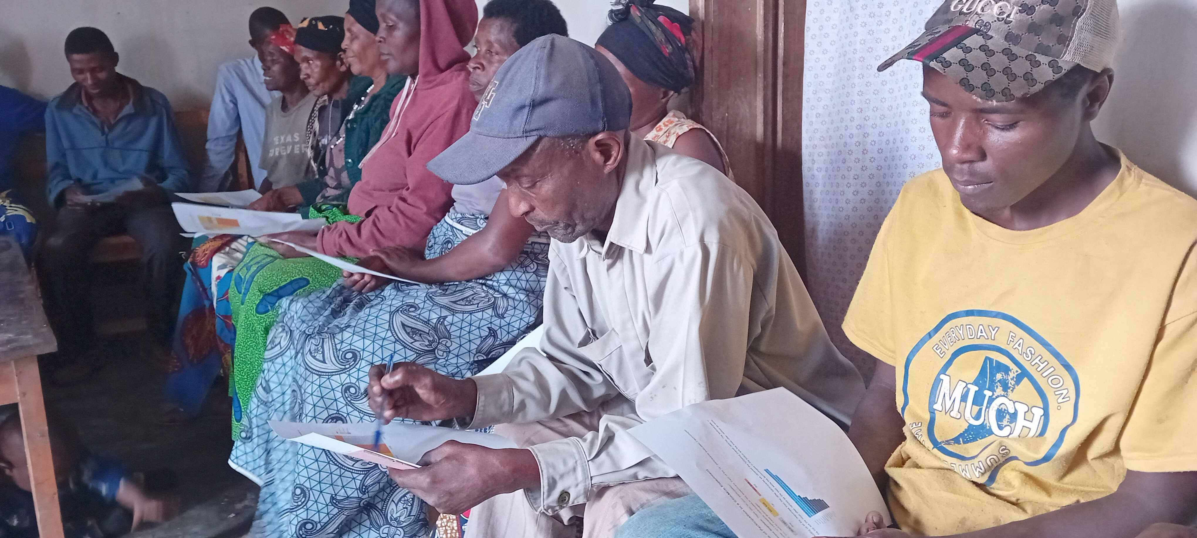 Sharing results with farmers